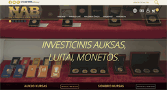 Desktop Screenshot of investicinisauksas.lt